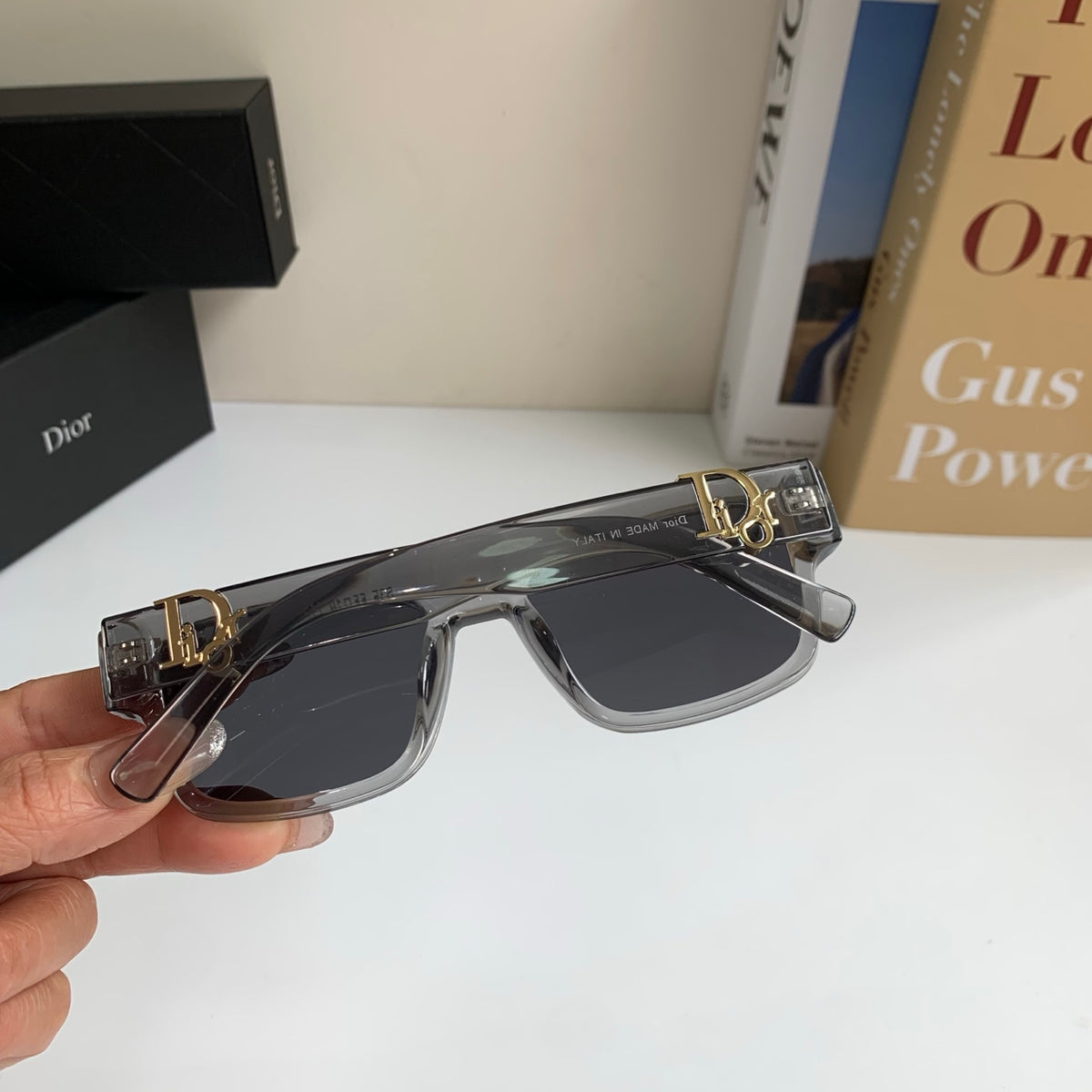 Dior Polarized Square Silver Lens Sunglasses for Men & Women - 358209 - detail image 6