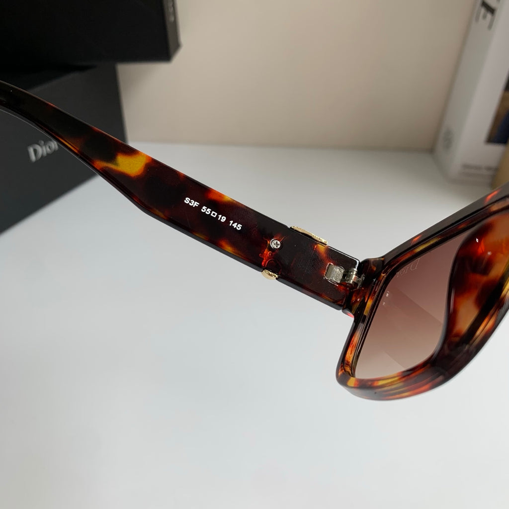 Dior Polarized Square Red Lens Sunglasses for Men & Women - 358210 - detail image 6