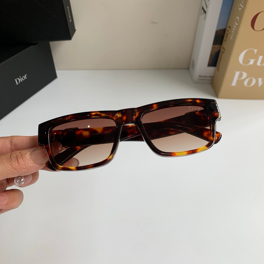 Dior Polarized Square Red Lens Sunglasses for Men & Women - 358210 - detail image 3