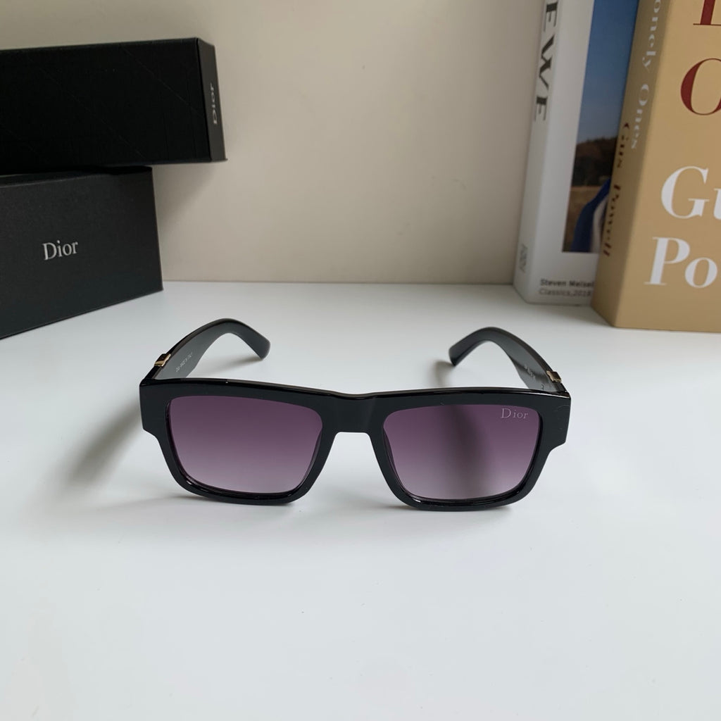 Dior Polarized Square Black Lens Sunglasses for Men & Women - 358211 - detail image 3