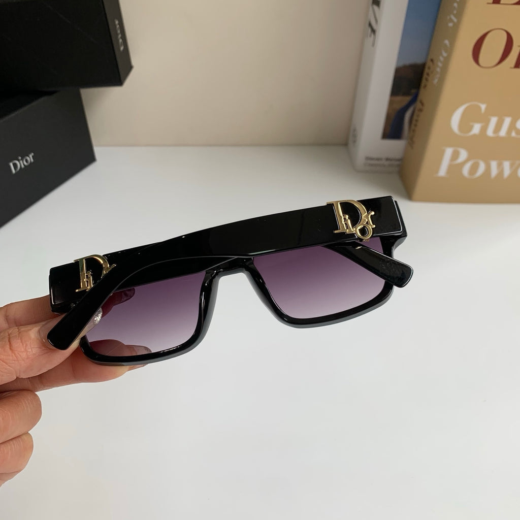 Dior Polarized Square Black Lens Sunglasses for Men & Women - 358211 - detail image 7
