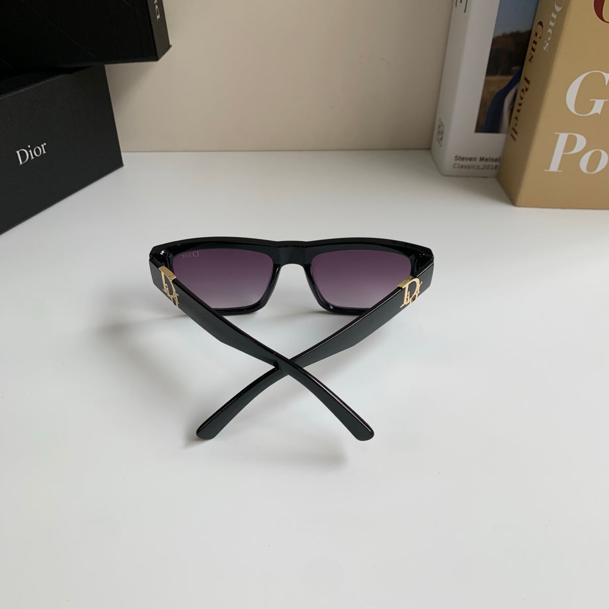Dior Polarized Square Black Lens Sunglasses for Men & Women - 358211 - detail image 6