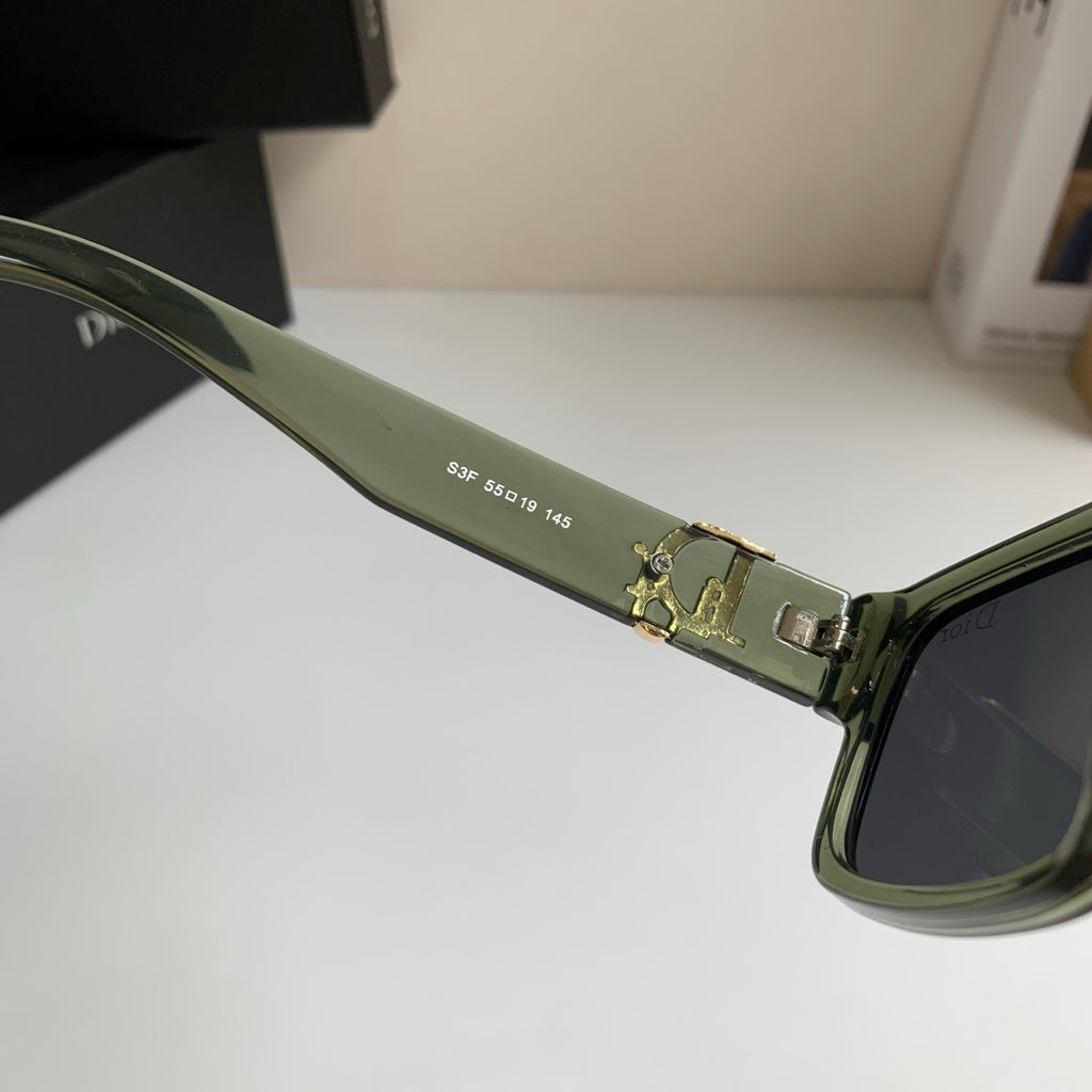 Dior Polarized Square Silver Lens Sunglasses for Men & Women - 449156 - detail image 7