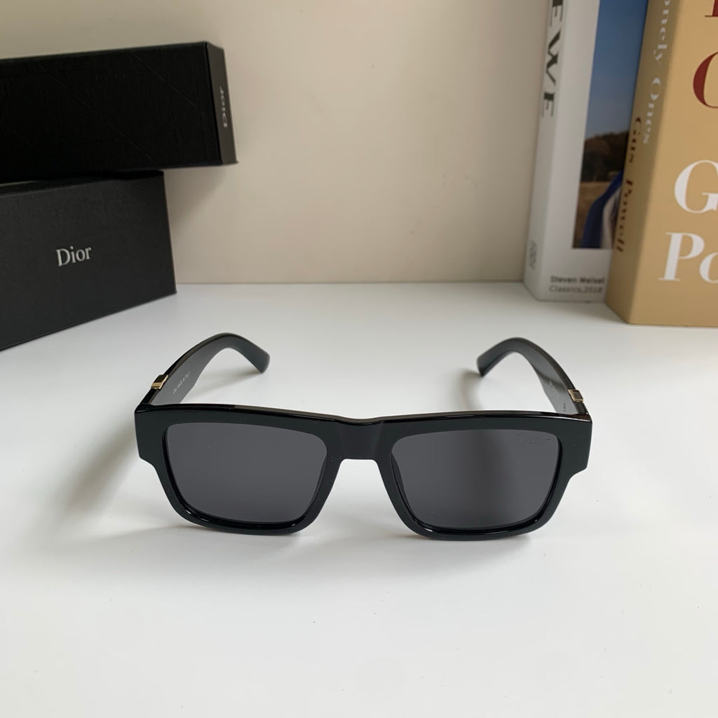 Dior Polarized Square Black Lens Sunglasses for Men & Women - 358215 - detail image 5