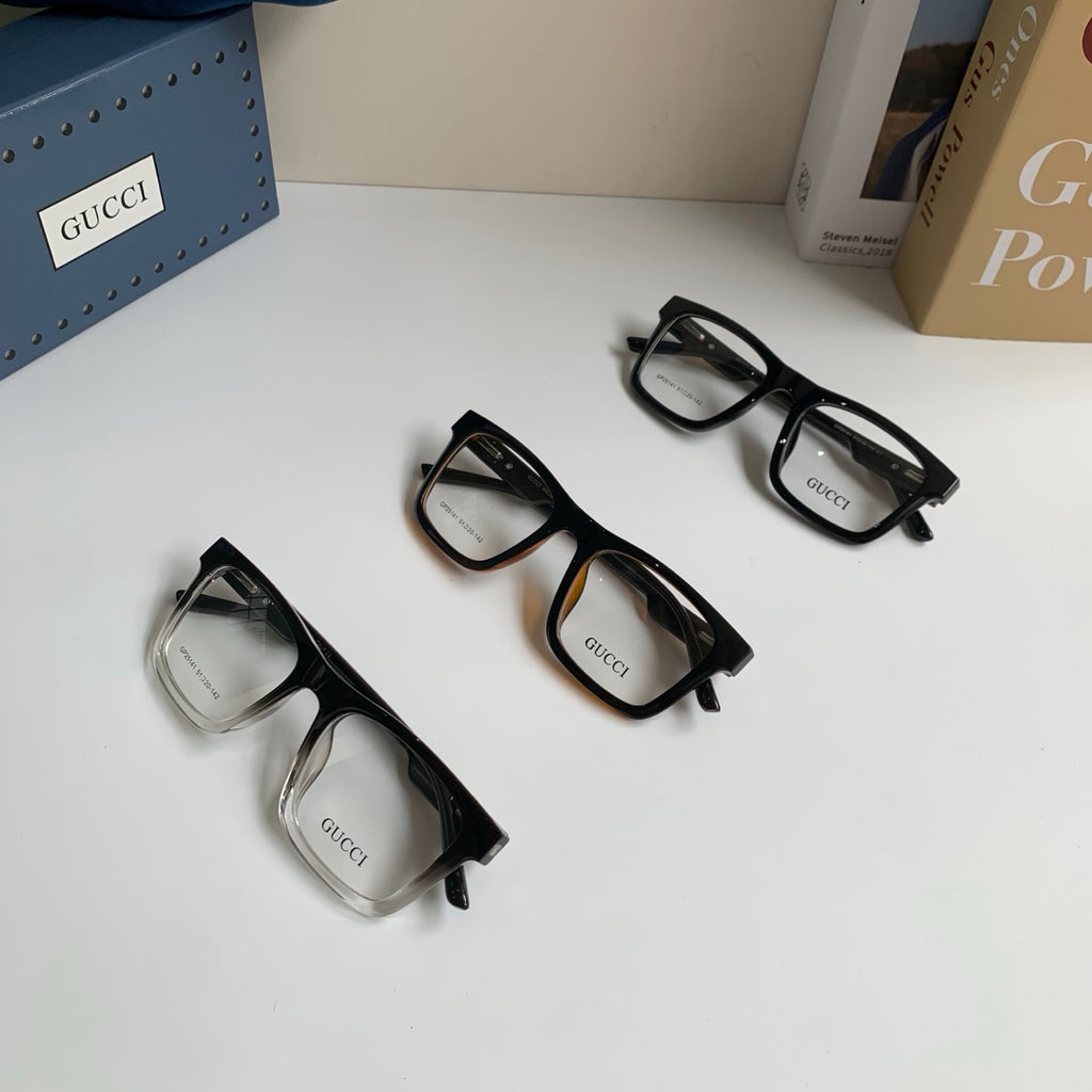Gucci Blue-Light Square Silver Lens Sunglasses for Men & Women - detail image 10