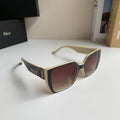 Dior Polarized Square Red Lens Sunglasses for Men & Women - 371930