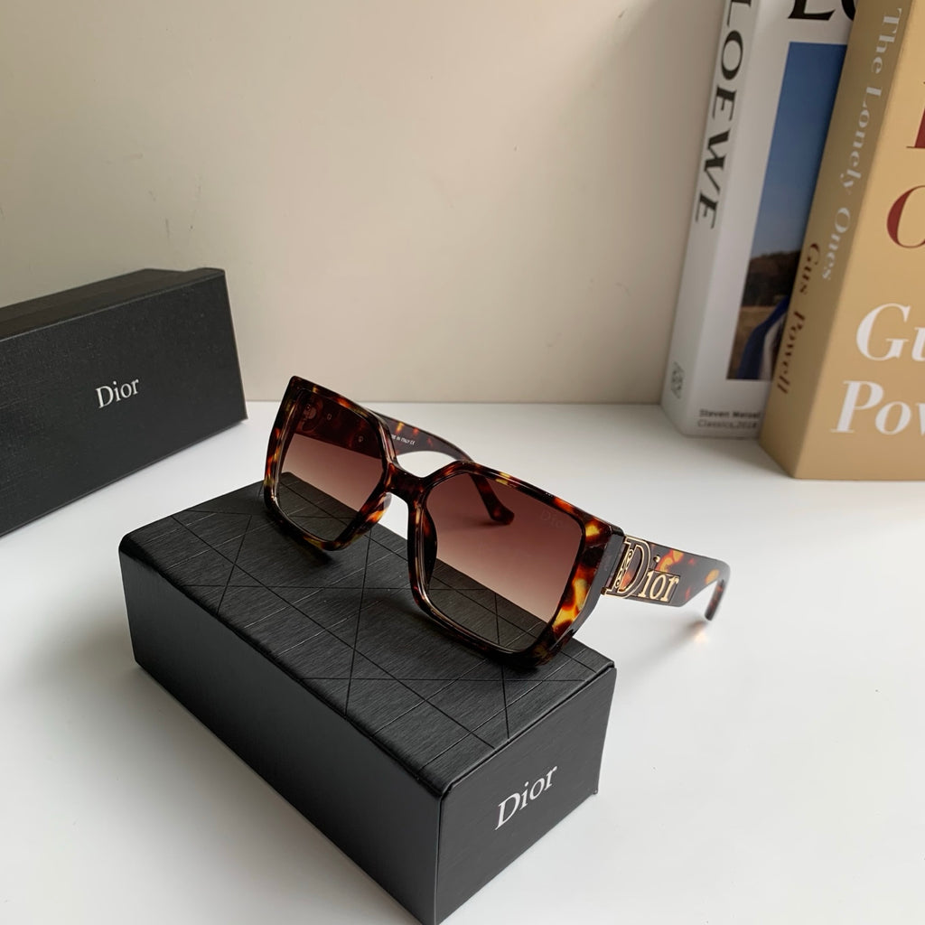 Dior Polarized Square Red Lens Sunglasses for Men & Women - 371931 - detail image 5
