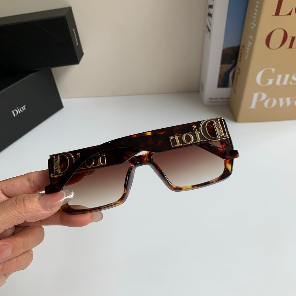 Dior Polarized Square Red Lens Sunglasses for Men & Women - 371931 - detail image 9
