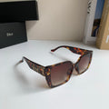 Dior Polarized Square Red Lens Sunglasses for Men & Women - 371931