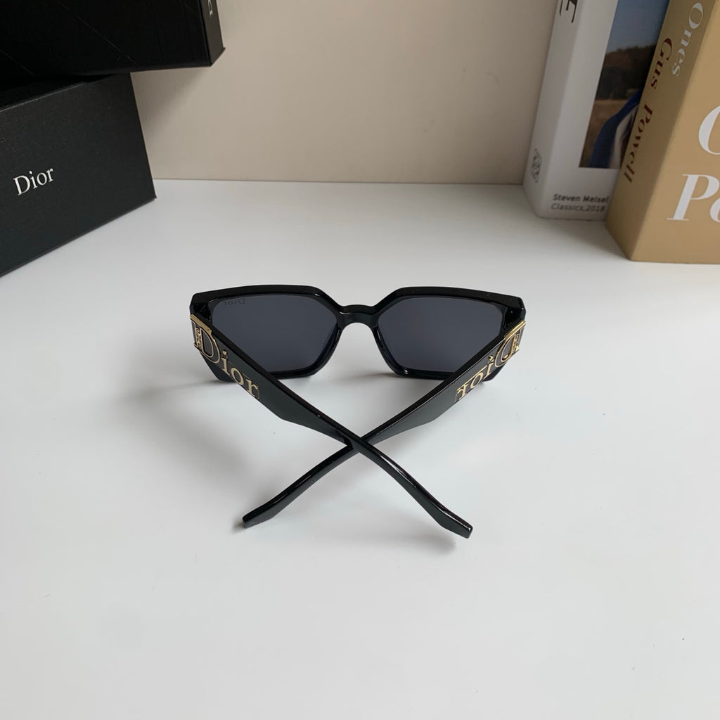 Dior Polarized Square Black Lens Sunglasses for Men & Women - 371932 - detail image 8