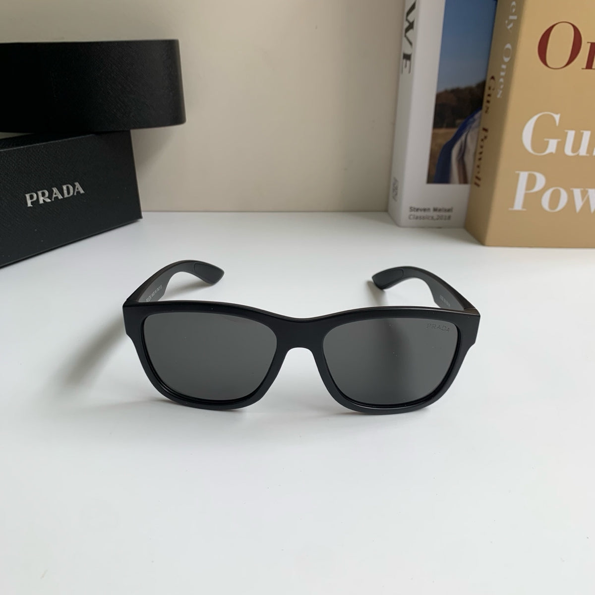 Prada Fashion Black Lens Sunglasses for Men & Women - 465709 - detail image 5