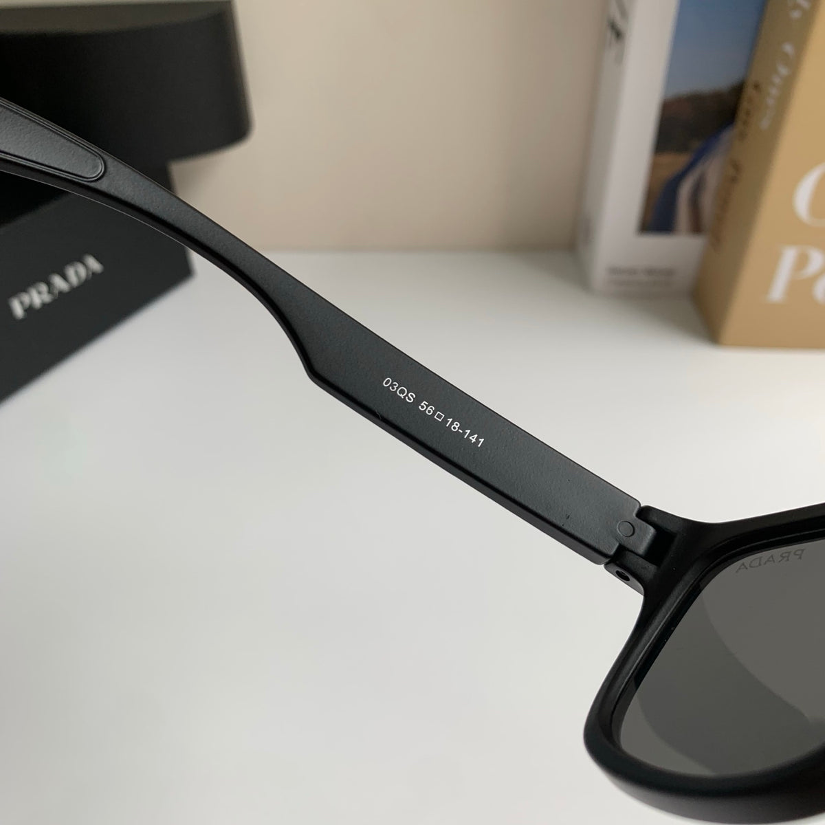 Prada Fashion Black Lens Sunglasses for Men & Women - 465709 - detail image 6