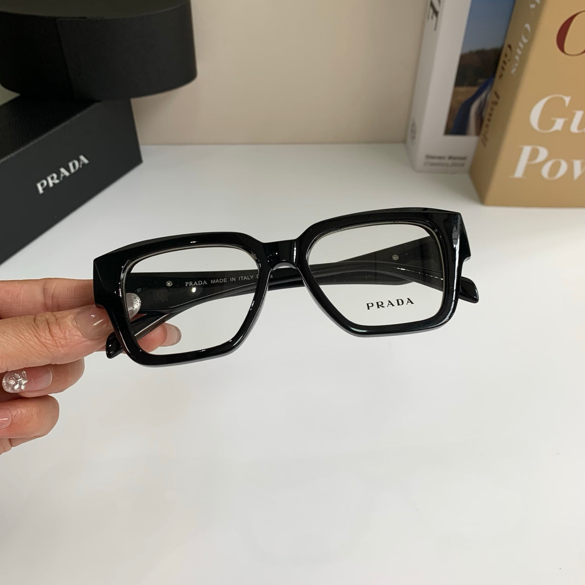 Prada Fashion Silver Lens Sunglasses for Men & Women - 465601 - detail image 4