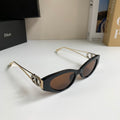 Dior Cat-Eye Black Lens Sunglasses for Men & Women - 398759