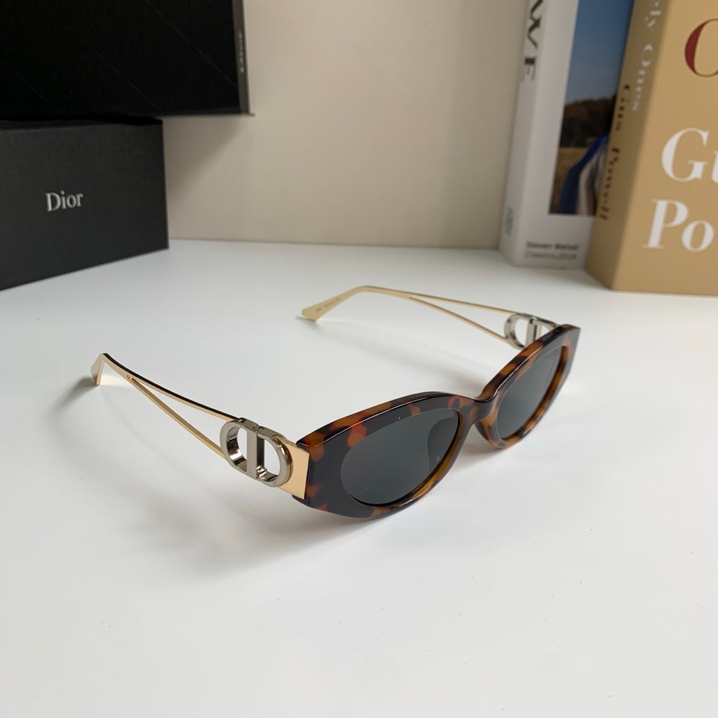 Dior Cat-Eye Silver Lens Sunglasses for Men & Women