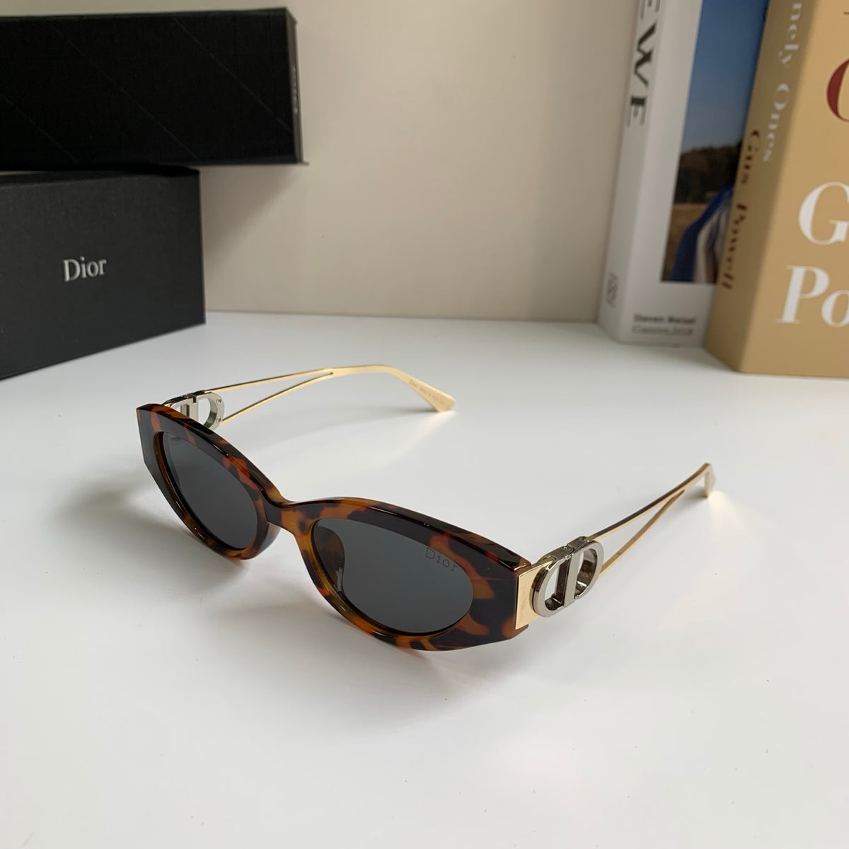 Dior Cat-Eye Silver Lens Sunglasses for Men & Women - 398760 - detail image 2
