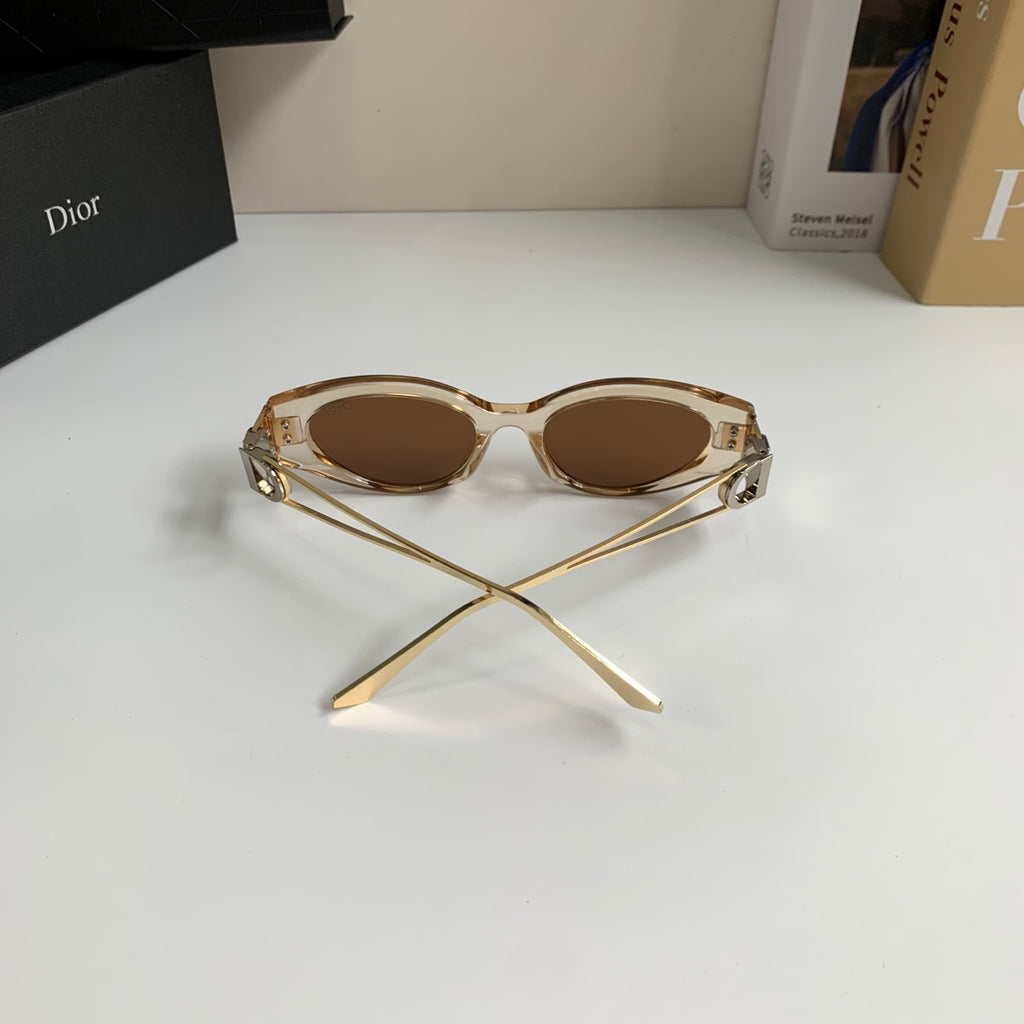 Dior Cat-Eye Brown Lens Sunglasses for Men & Women - detail image 6