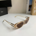 Dior Cat-Eye Brown Lens Sunglasses for Men & Women