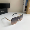 Prada Oversized Silver Lens Sunglasses for Men & Women - 415779