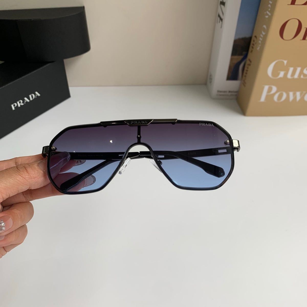 Prada Oversized Silver Lens Sunglasses for Men & Women - 415780 - detail image 4