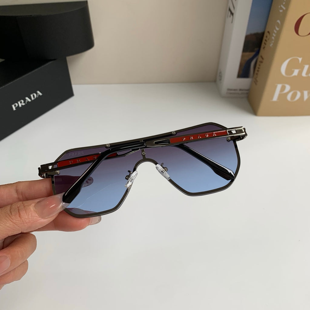 Prada Oversized Silver Lens Sunglasses for Men & Women - 415780 - detail image 8