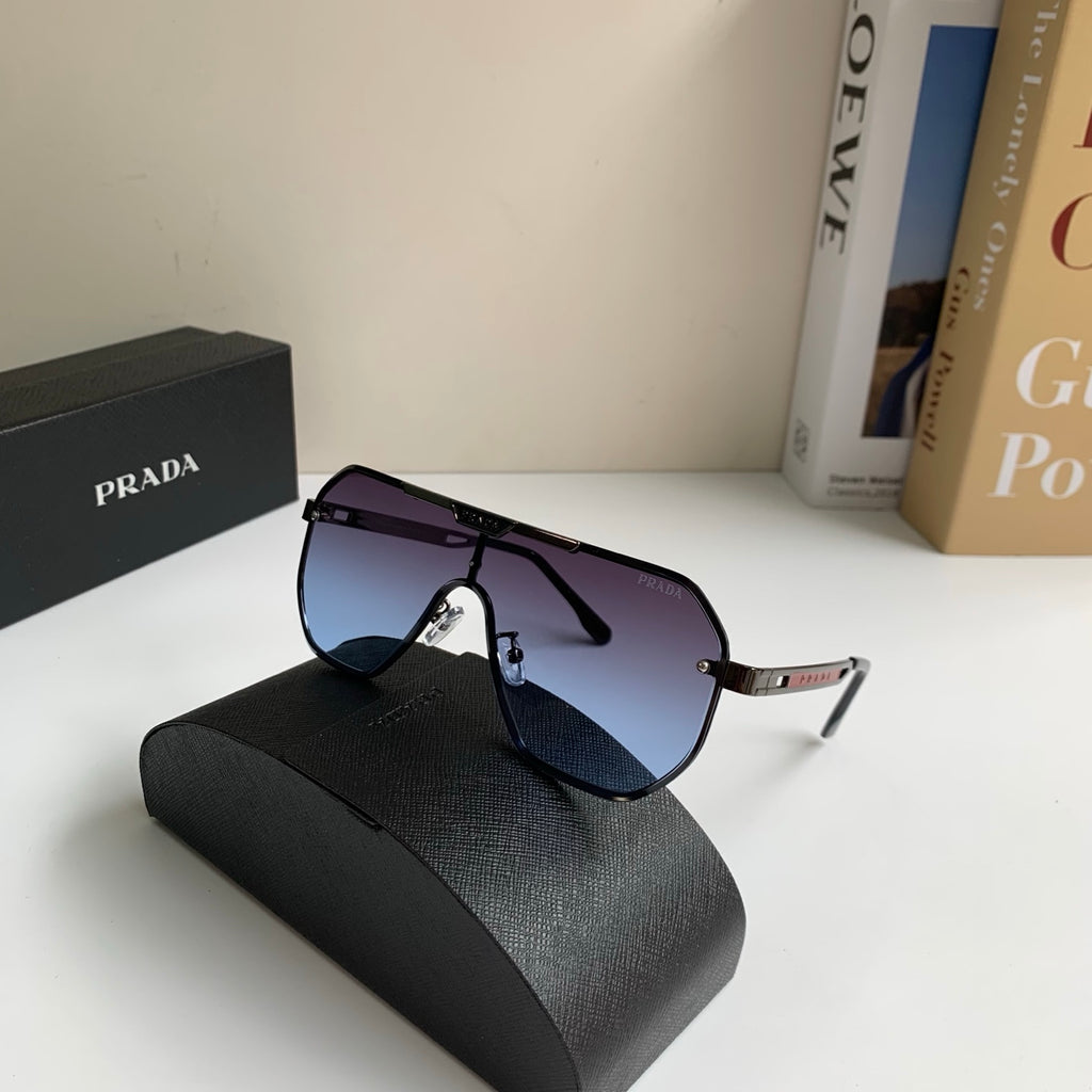 Prada Oversized Silver Lens Sunglasses for Men & Women - 415780 - detail image 5