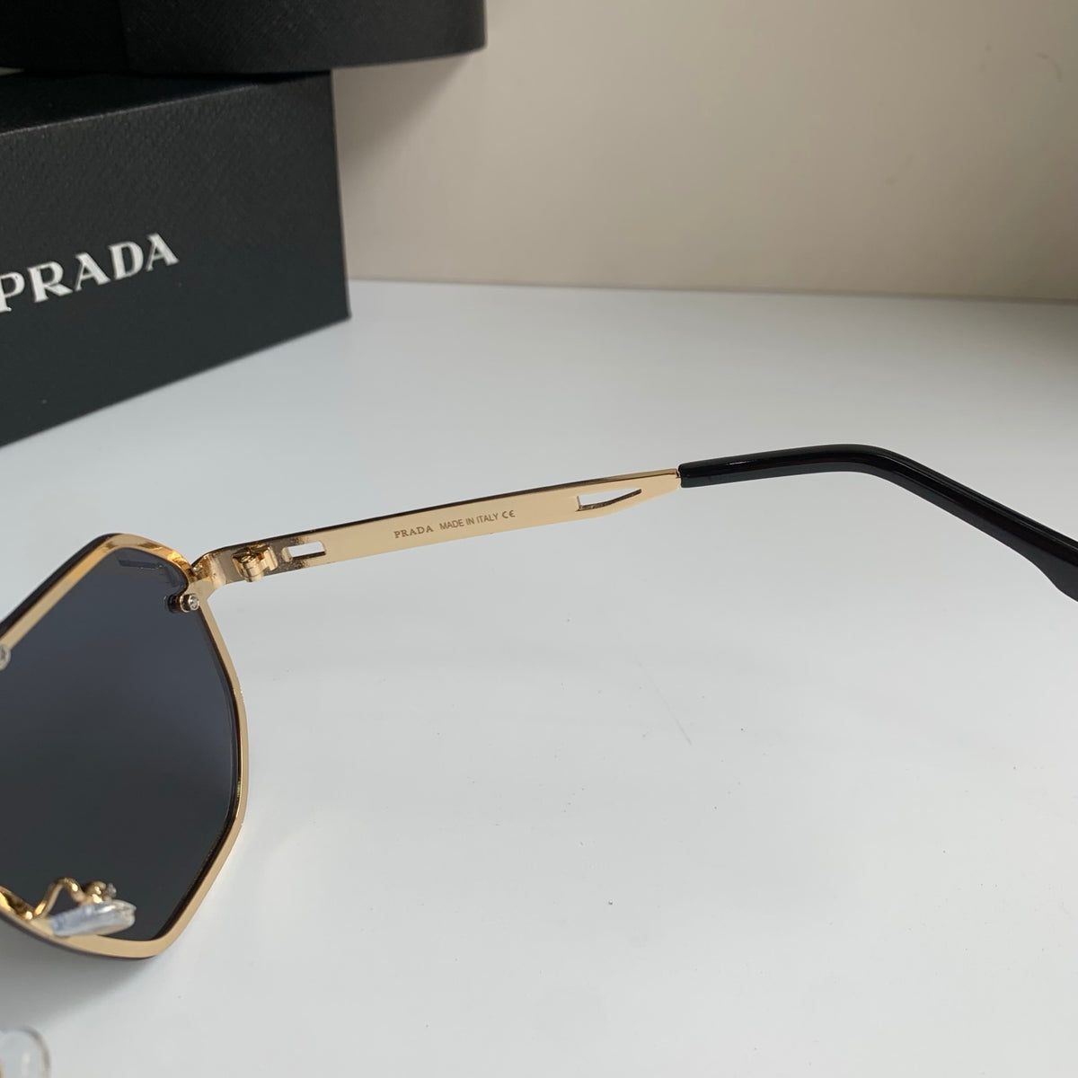 Prada Oversized Silver Lens Sunglasses for Men & Women - 415782 - detail image 7