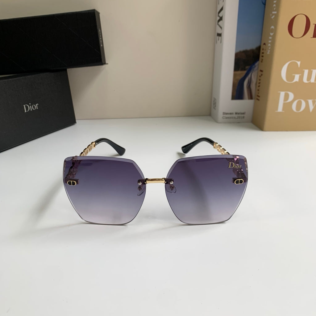 Dior Polarized Square Silver Lens Sunglasses for Men & Women - 486722 - detail image 5