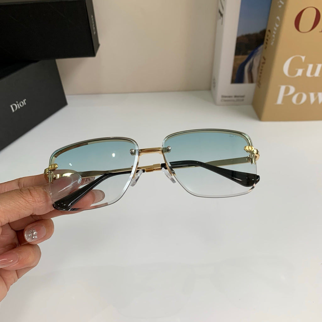 Dior Polarized Metal Fashion Silver Lens Sunglasses for Men & Women - 486764 - detail image 3