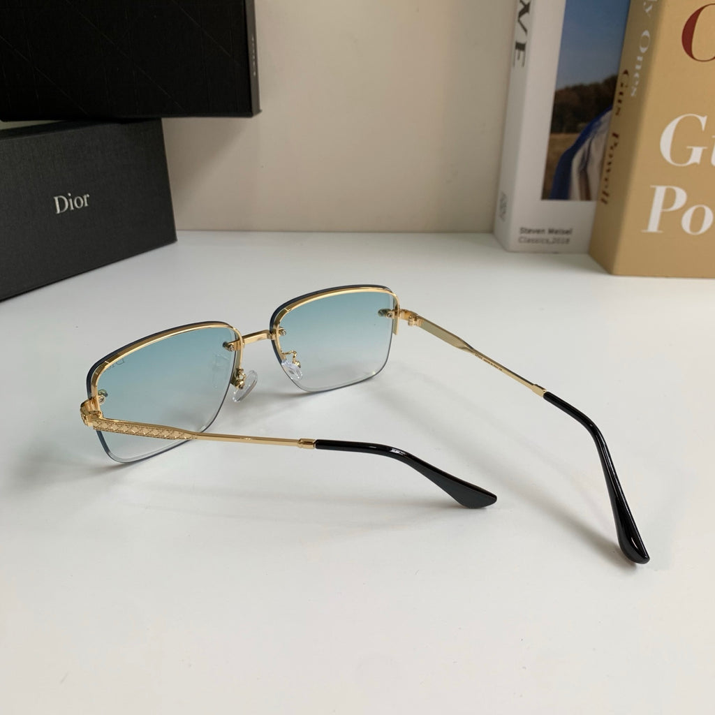 Dior Polarized Metal Fashion Silver Lens Sunglasses for Men & Women - 486764 - detail image 6