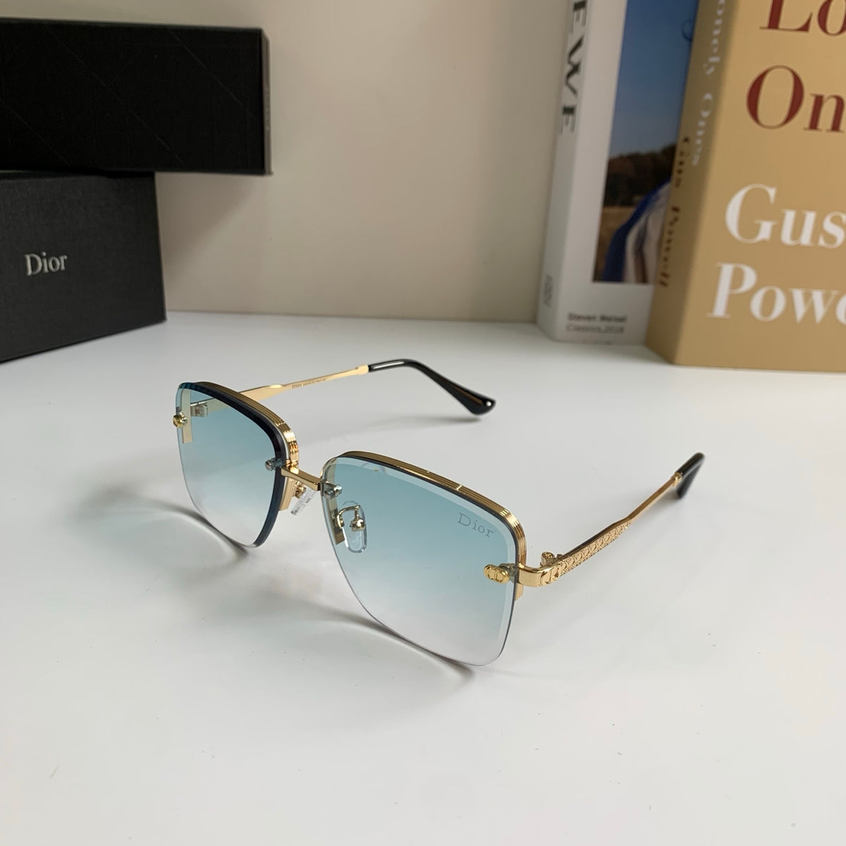 Dior Polarized Metal Fashion Silver Lens Sunglasses for Men & Women - 486764 - detail image 2