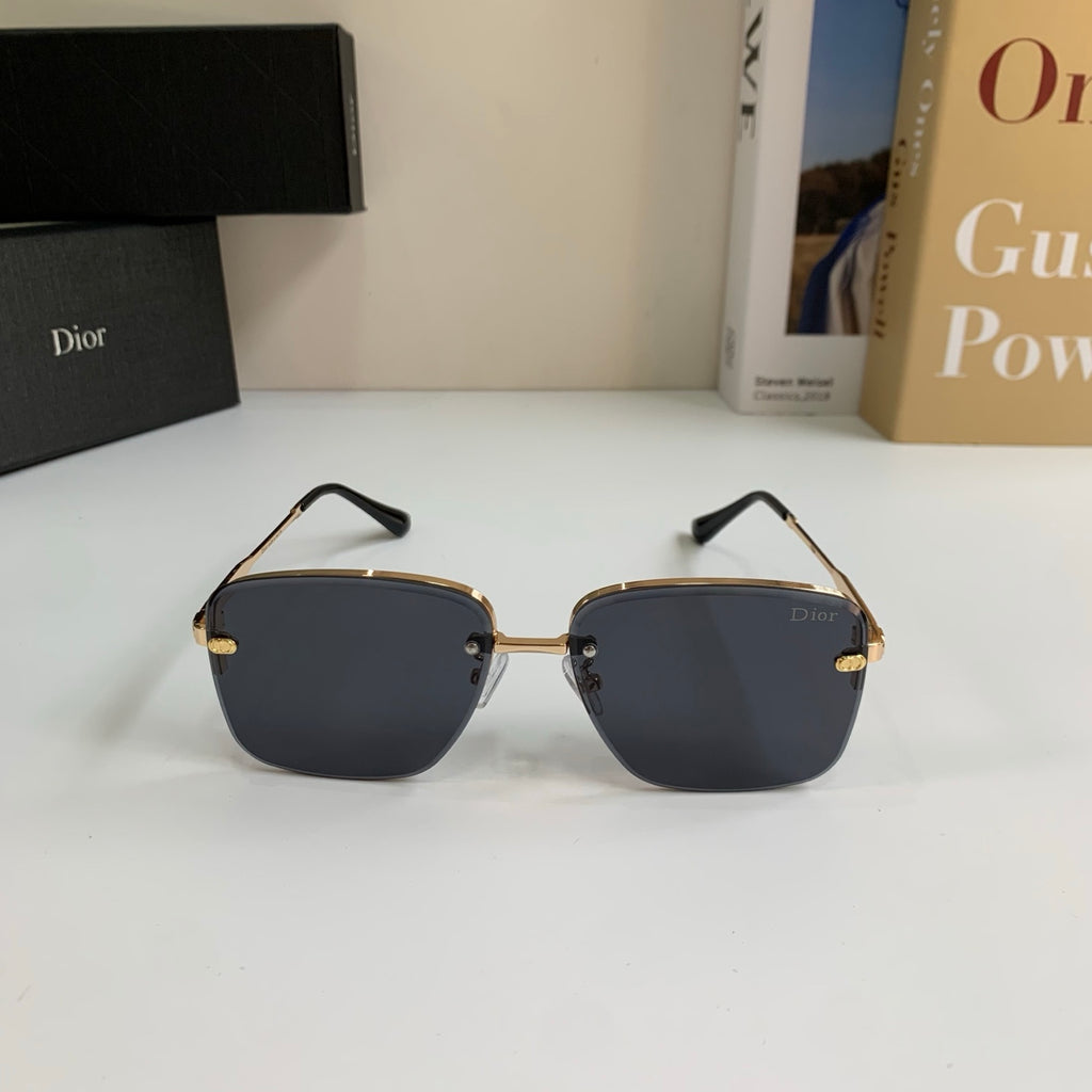Dior Polarized Metal Fashion Silver Lens Sunglasses for Men & Women - detail image 3