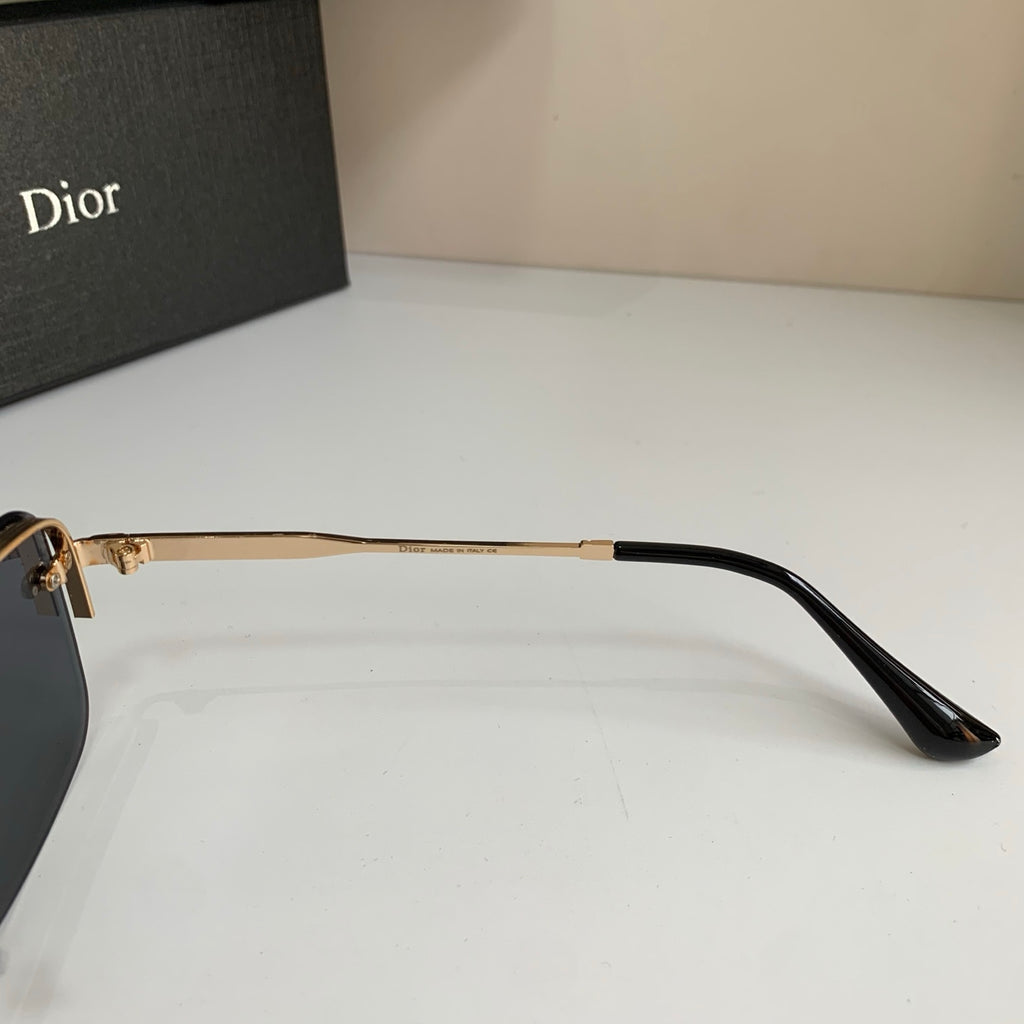 Dior Polarized Metal Fashion Silver Lens Sunglasses for Men & Women - 415496 - detail image 6