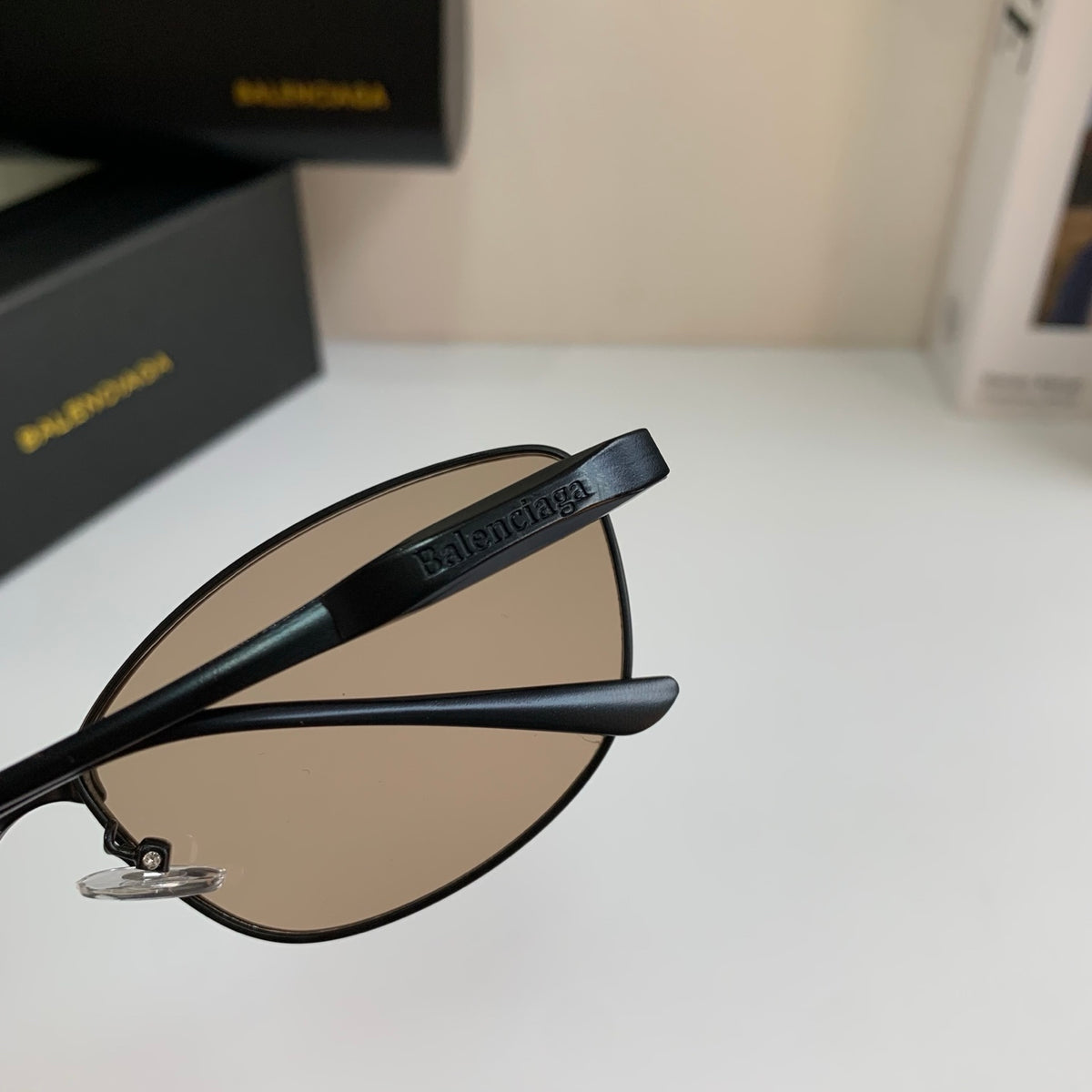 Balenciaga Fashion Silver Lens Sunglasses for Men & Women - 416095 - detail image 7
