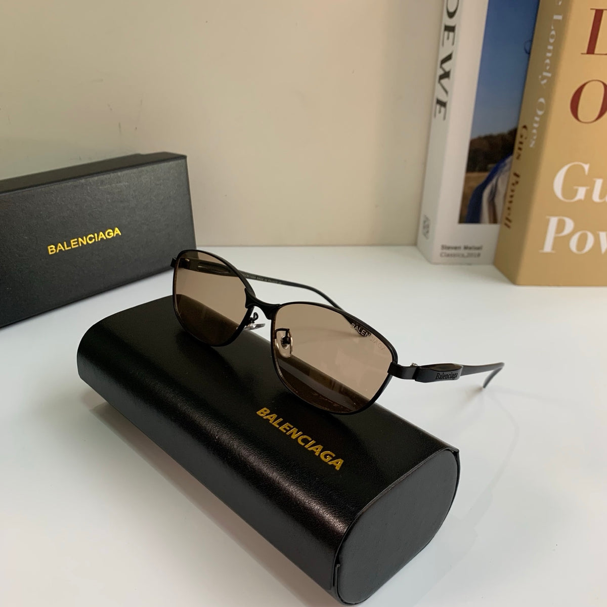 Balenciaga Fashion Silver Lens Sunglasses for Men & Women - 416095 - detail image 4