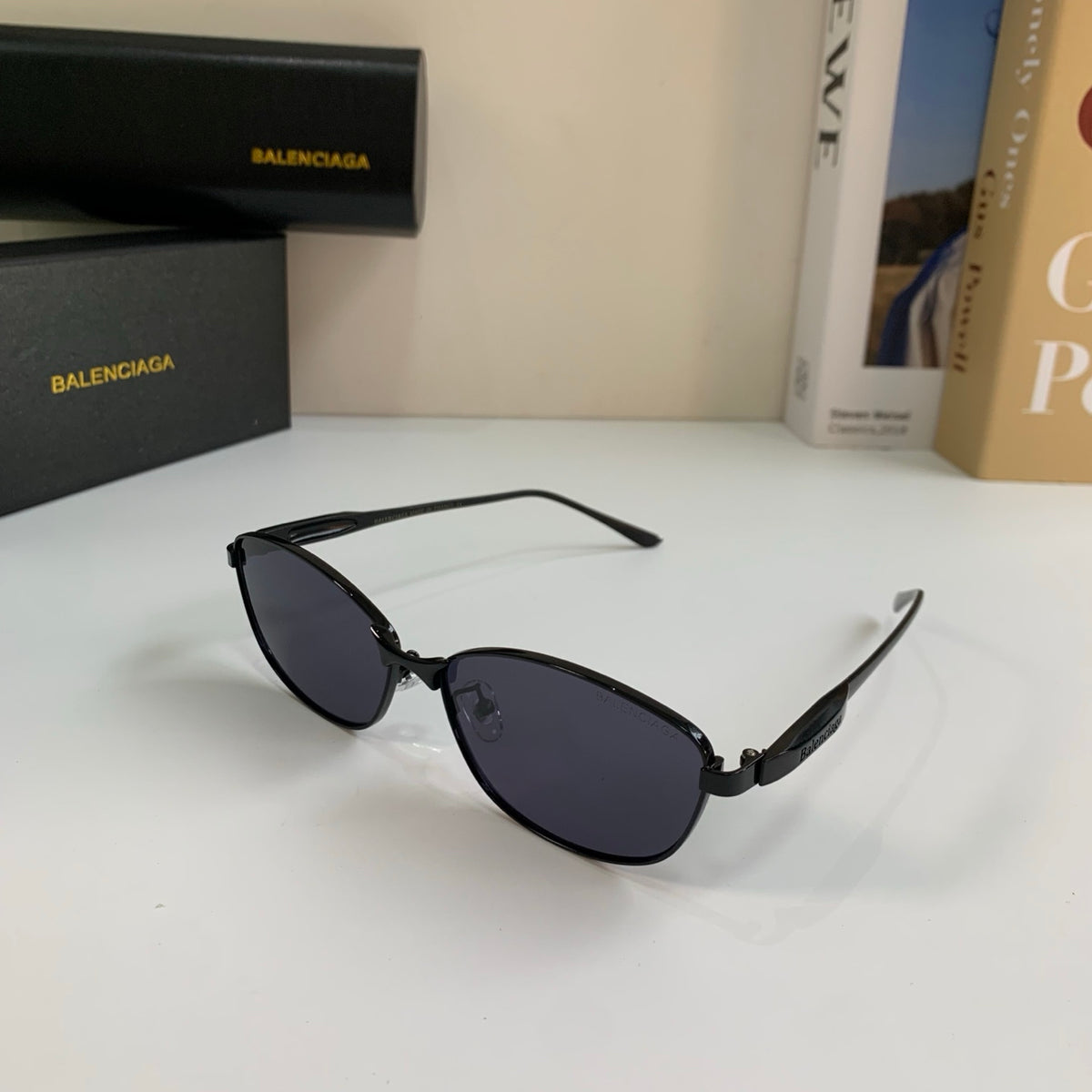 Balenciaga Fashion Silver Lens Sunglasses for Men & Women - 416098 - detail image 2