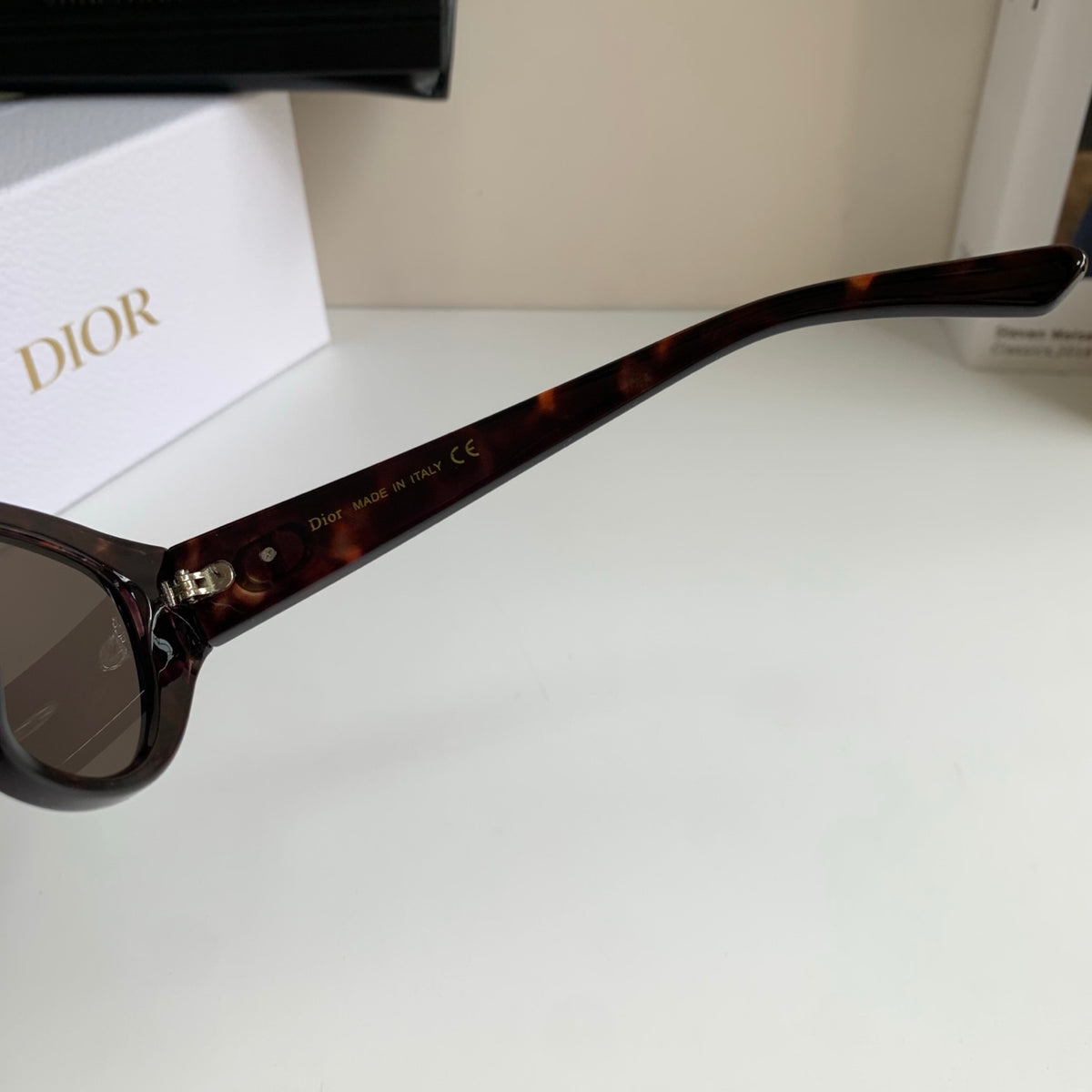 Dior Square Black Lens Sunglasses for Men & Women - 358176 - detail image 6