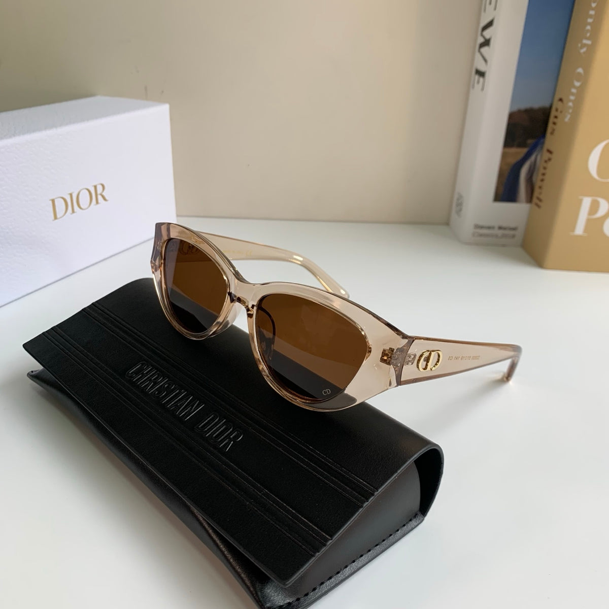 Dior Square Brown Lens Sunglasses for Men & Women - 358177 - detail image 5
