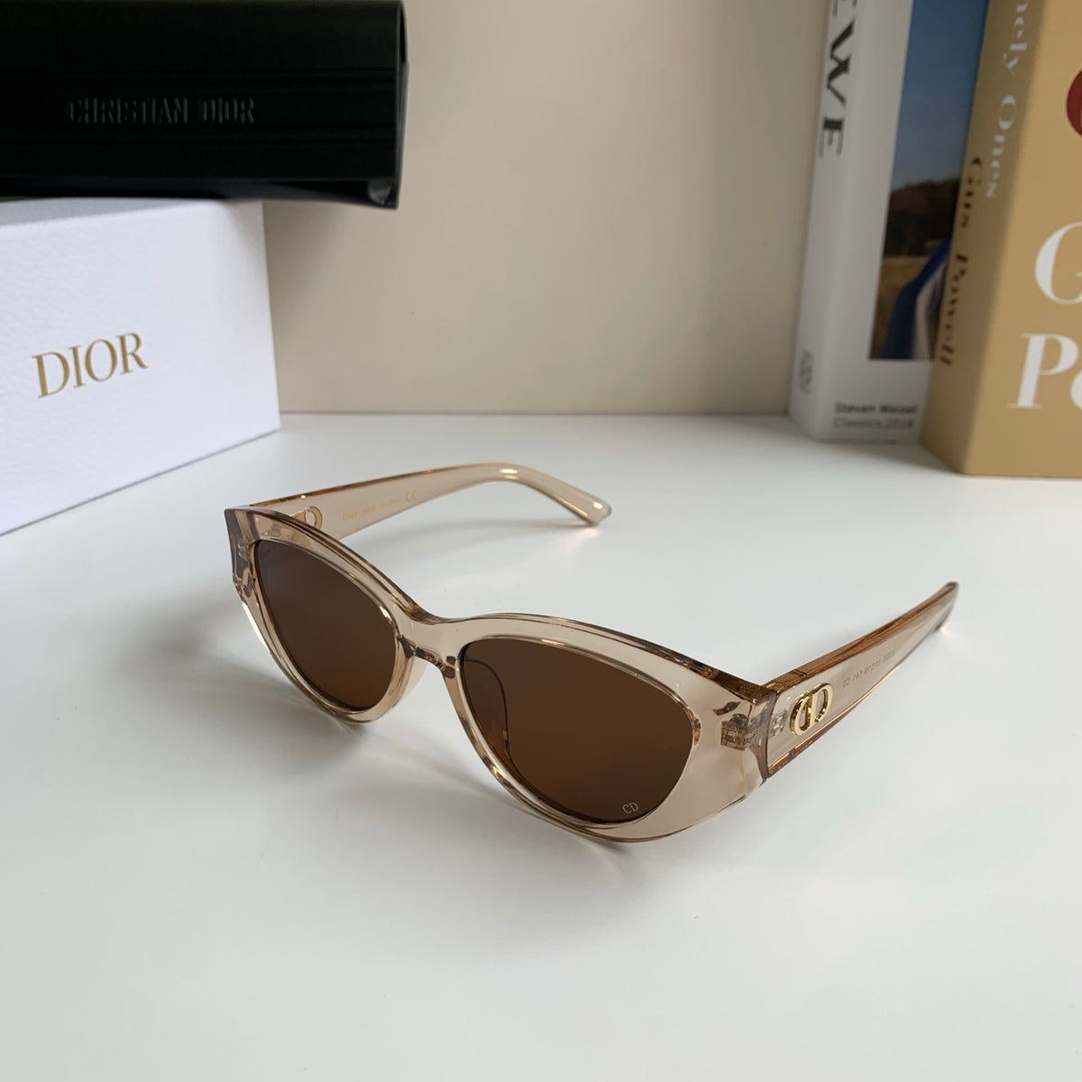 Dior Square Brown Lens Sunglasses for Men & Women - 358177 - detail image 2