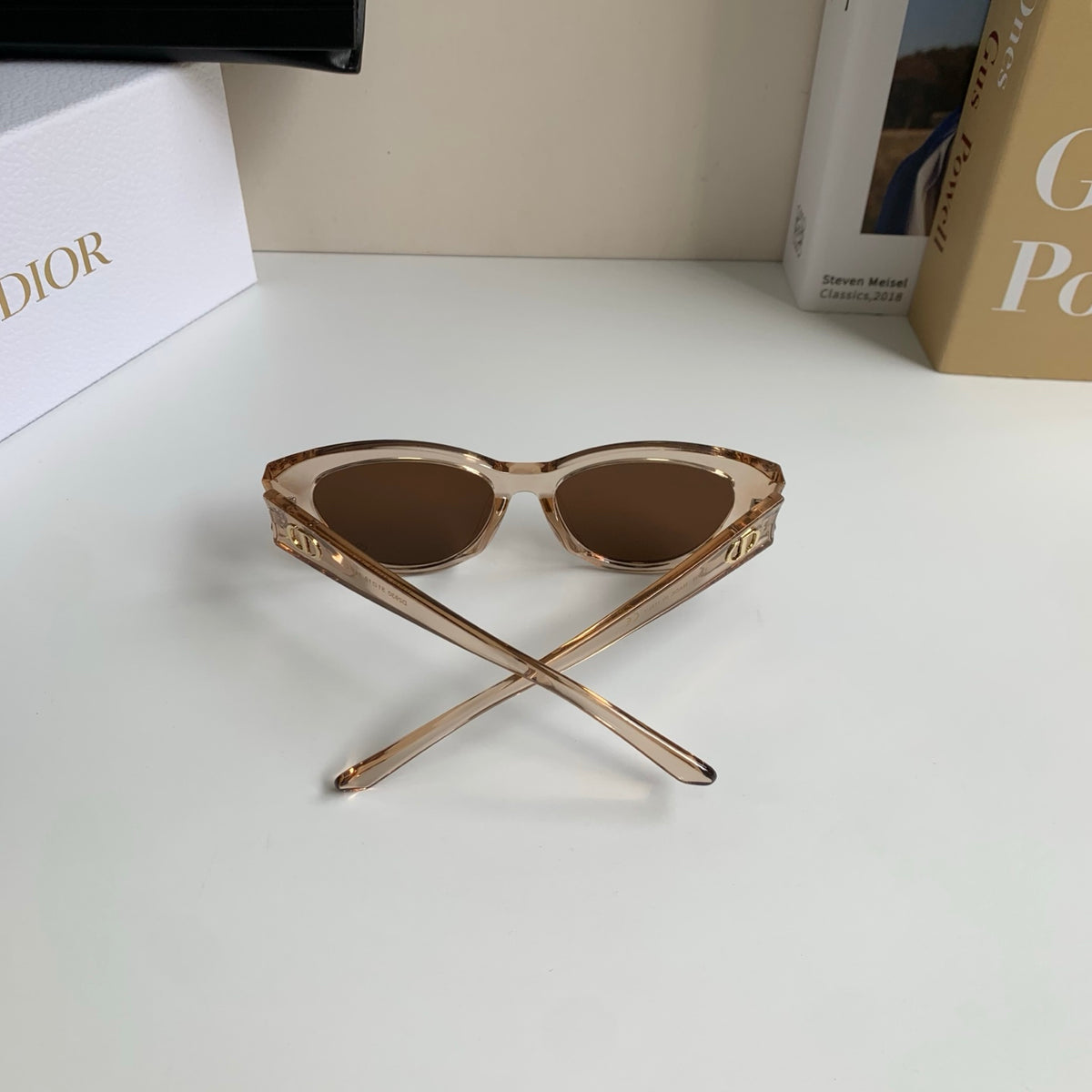 Dior Square Brown Lens Sunglasses for Men & Women - 358177 - detail image 6