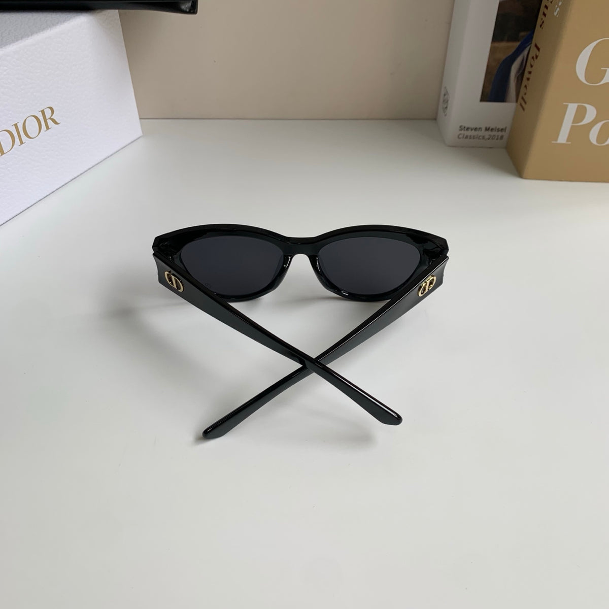 Dior Square Black Lens Sunglasses for Men & Women - 358178 - detail image 6