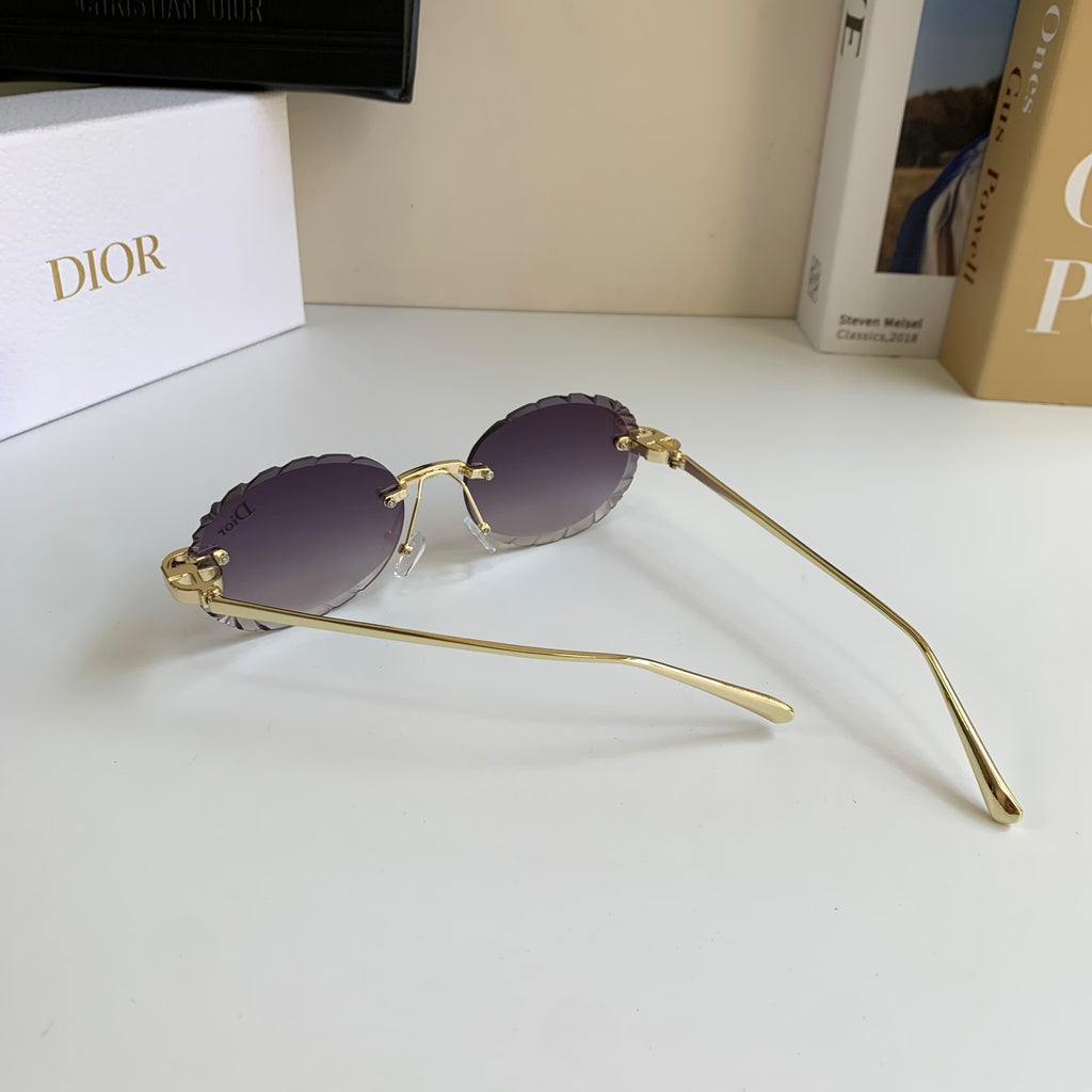 Dior Polarized Round Silver Lens Sunglasses for Men & Women - 465399 - detail image 6