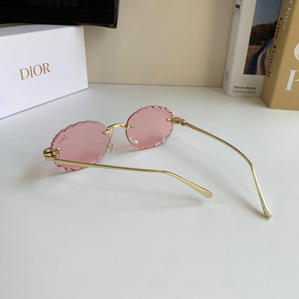 Dior Polarized Round Silver Lens Sunglasses for Men & Women - 465400 - detail image 4