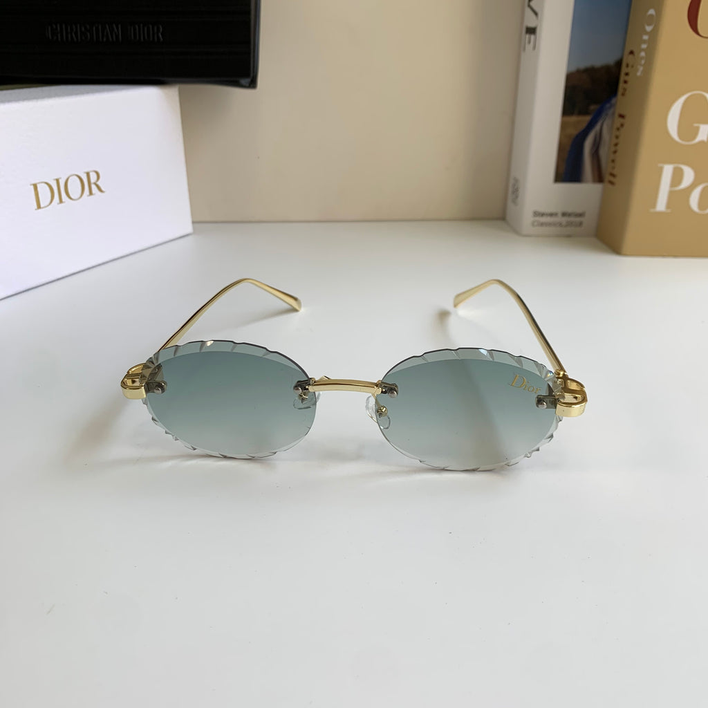 Dior Polarized Round Silver Lens Sunglasses for Men & Women - 465401 - detail image 5