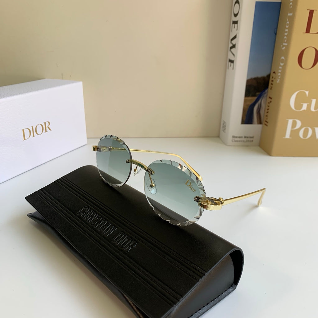 Dior Polarized Round Silver Lens Sunglasses for Men & Women - 465401 - detail image 4
