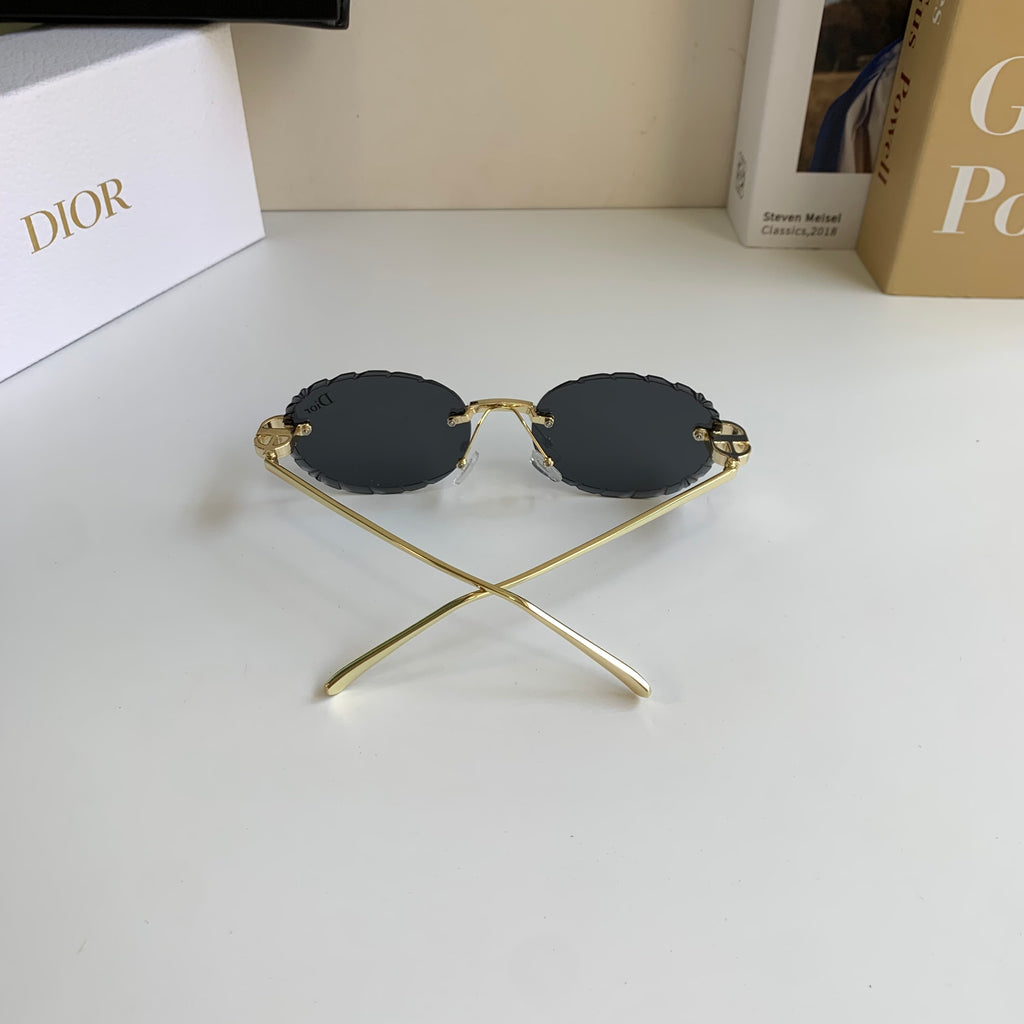 Dior Polarized Round Silver Lens Sunglasses for Men & Women - 465403 - detail image 7
