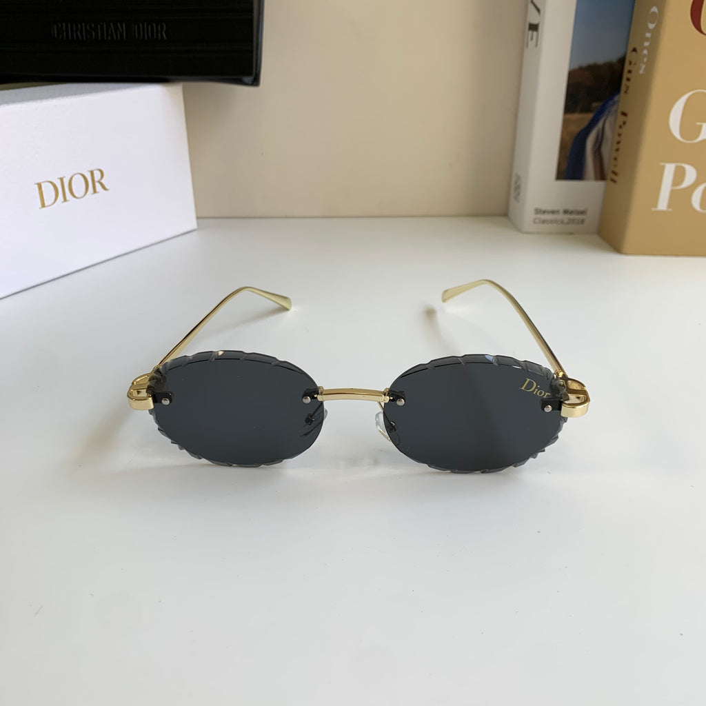 Dior Polarized Round Silver Lens Sunglasses for Men & Women - 382461 - detail image 5