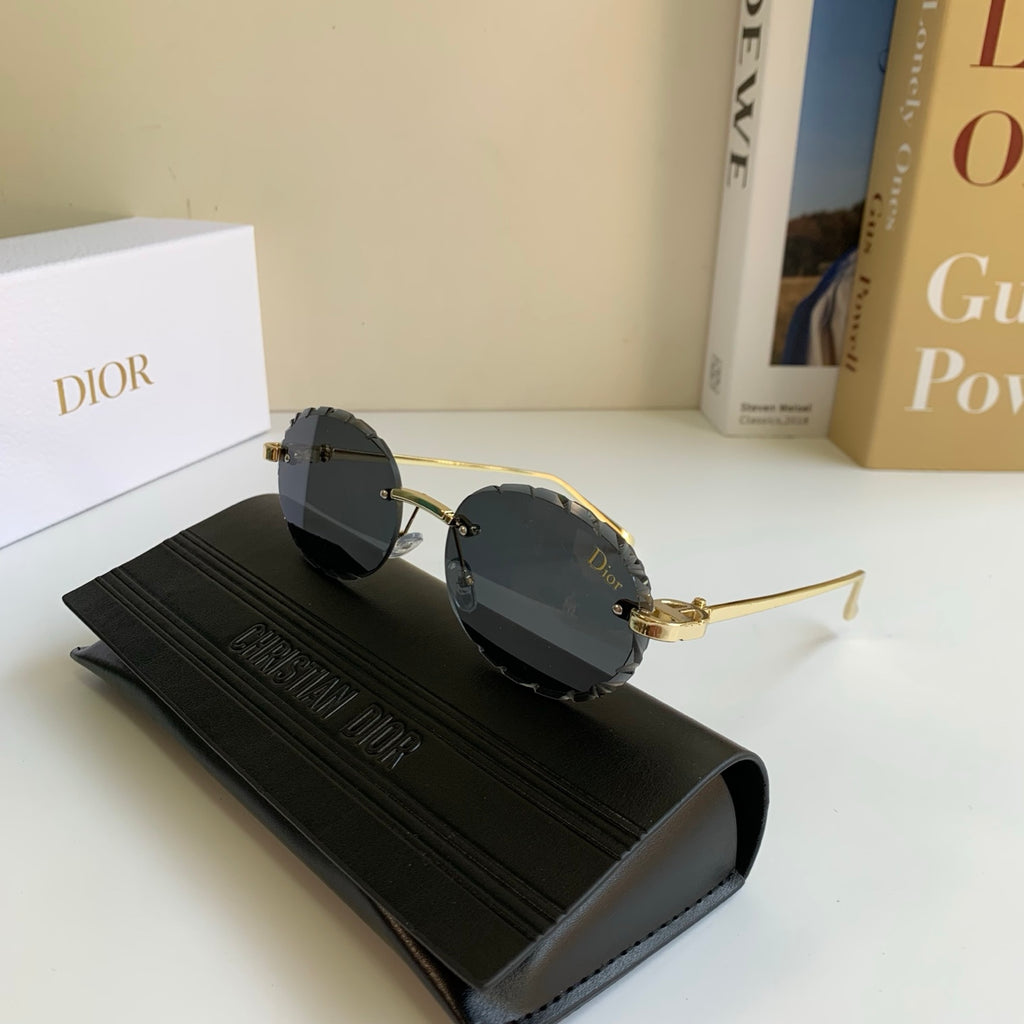 Dior Polarized Round Silver Lens Sunglasses for Men & Women - 382461 - detail image 4