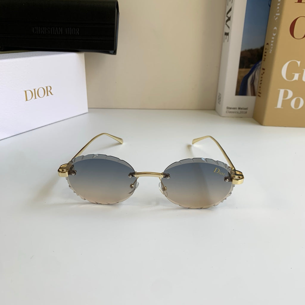 Dior Polarized Round Silver Lens Sunglasses for Men & Women - 382462 - detail image 5