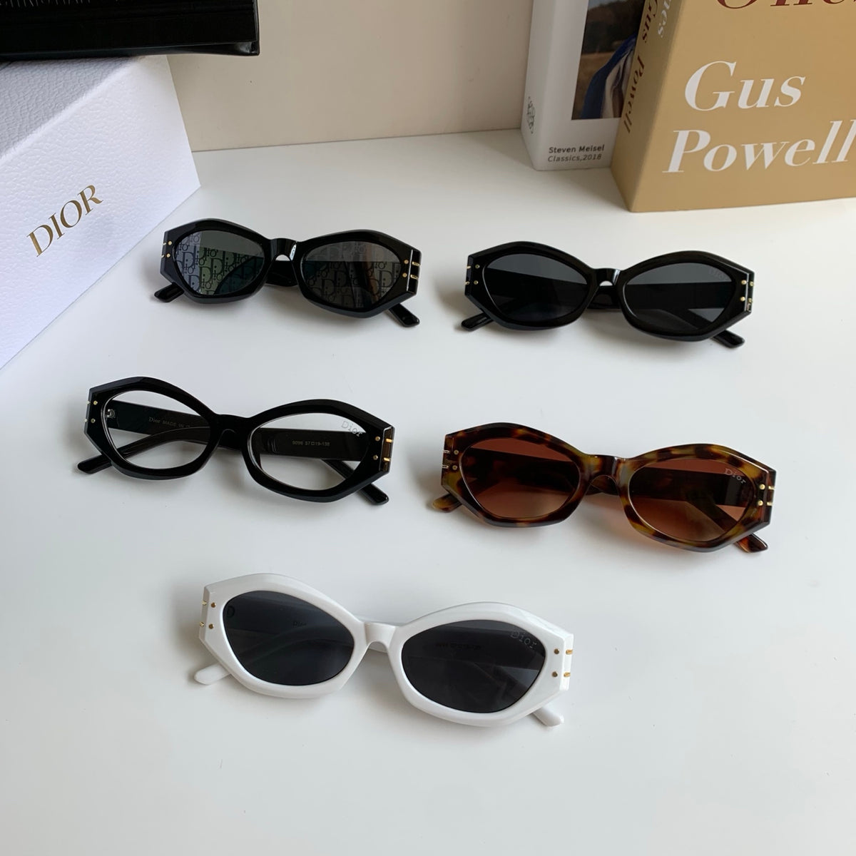Dior Polarized Cat-Eye Silver Lens Sunglasses for Men & Women - 382466 - detail image 9